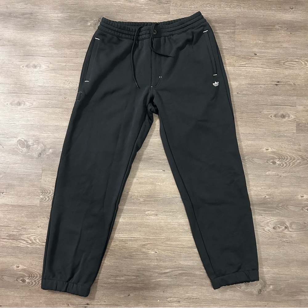NEW MEN'S ADIDAS ORIGINALS SHMOO HEAVYWEIGHT TREFOIL PANTS ~SIZE Med #II5967